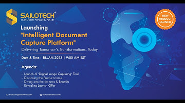 Intelligent Document Capture Platform I Demo Video I Powered by Sailotech