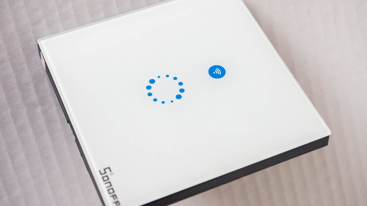 Sonoff Wi-fi Sensor Wall Switch