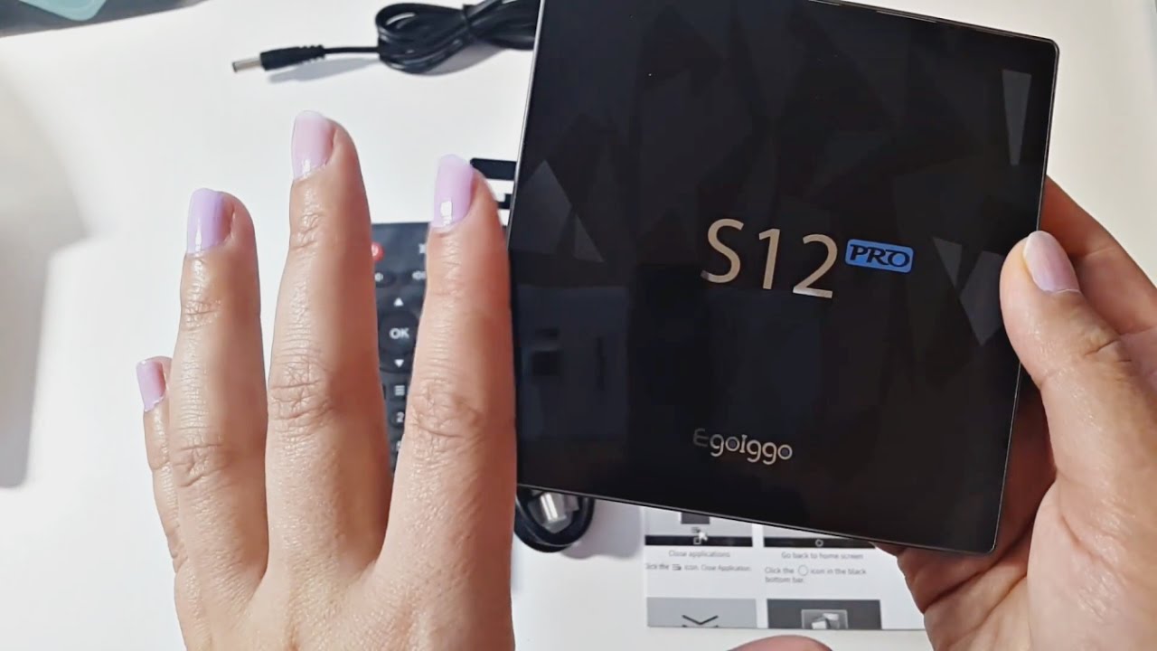 S12 PRO Android TV Box- 8/Quad CORE, SUPER-FAST 32GB Storage, Games ...