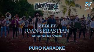 Medley Joan Sebastian-La Inolvidable Agua De La Llave-Karaoke ✨2o24✨