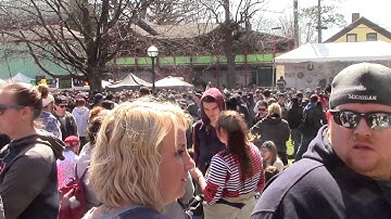 2017 Monroe Street Fair at the Hash Bash in Ann Arbor Michigan