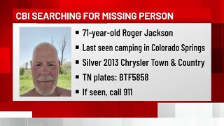 Colorado Bureau of Investigation searching for missing person believed to be in Colorado Springs