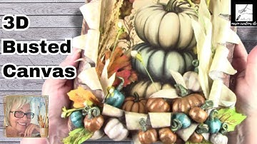 DIY Fall Busted Canvas Magic You NEED to Try!