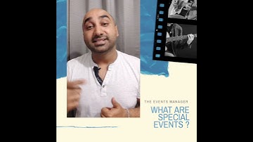 WHAT ARE SPECIAL EVENTS l BY TEM l ENGLISH #specialevents #eventmanagement #eventplanning #events