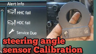How to change steering angle sensor of XUV 500, steering angle calibration XUV 500
