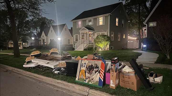 Huge Trash Pile Found in Rich Neighborhood! - Chicagoland Garbage Picking