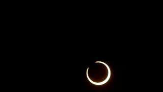 Solar Eclipse 2012 Annular Phase Ends.MOV