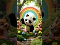 panda 🐼 DANCE WITH CAT #forkids #baby #kidspartywearmanufacturerinmumbai #cutebaby #babygirl #panda