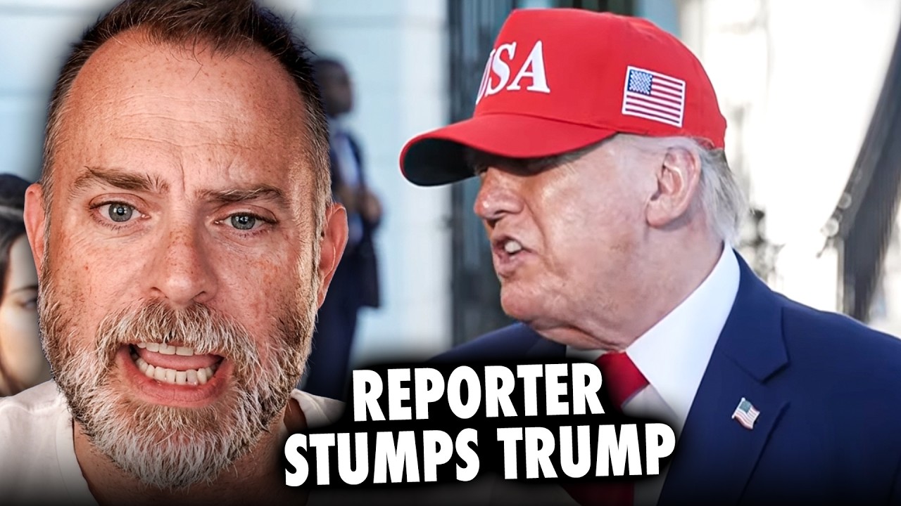 Trump Goes to Pieces When Reporter Asks Him About the Economy (feat. Jared Yates Sexton)