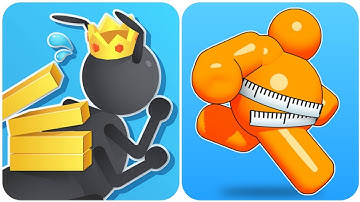 Tiny Run 3D VS Tall Man Run 3D New Levels Game Mobile Walkthrough iOS, Android Gameplay Update