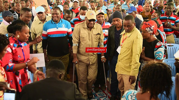 LIVE:MBOWE ANAZUNGUMZA KWENYE UCHAGUZI WA KURA ZA MAONI MUDA HUU "TUNAVUNJWA MIGUU"