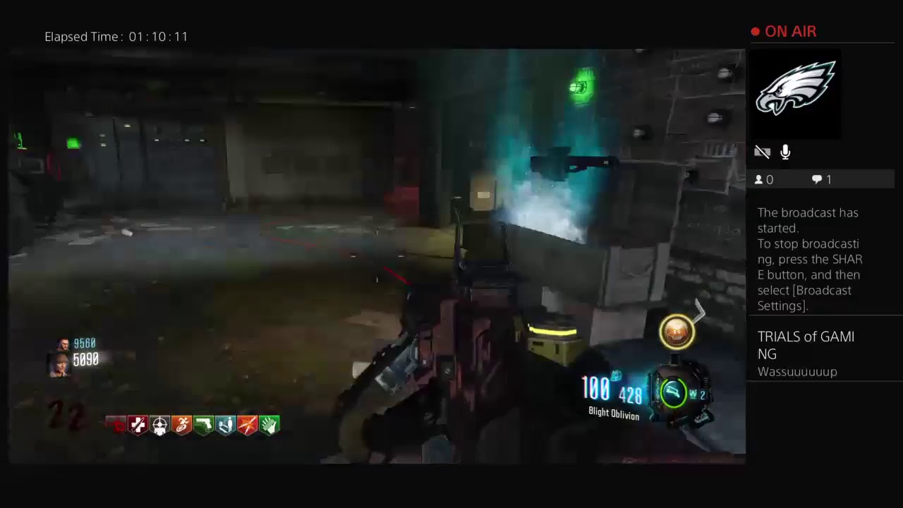BlackMajik71 Black Ops 3 Zombies live Broadcast "Kino"