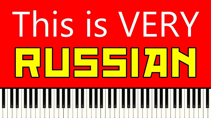 We made another RUSSIAN thing...
