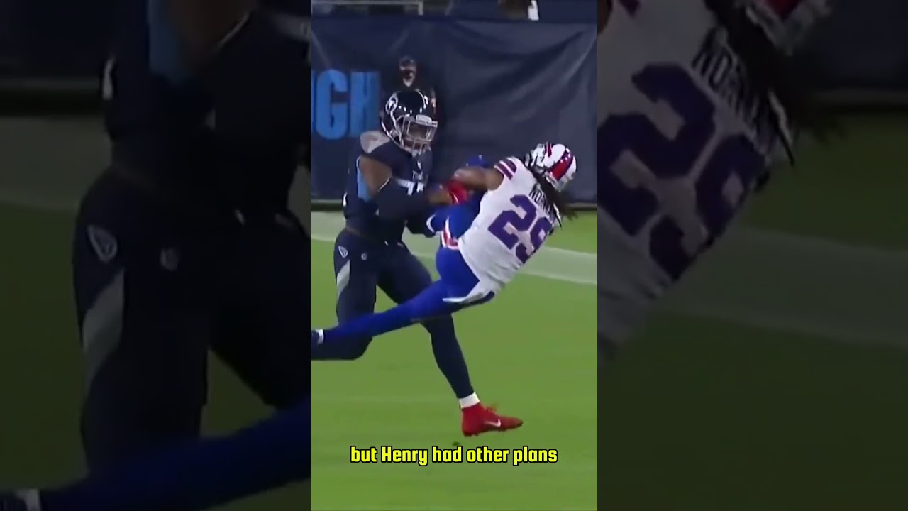 That Time Derrick Henry Stiff-Armed Josh Norman