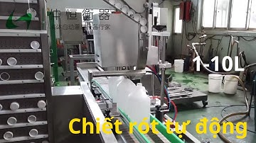 Dây chuyền chiết rót chất lỏng tự động 1-10L | GSS® GSS 0-2500L thông minh