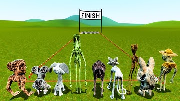 THE FASTEST NEXTBOT ZOONOMALY in Garry