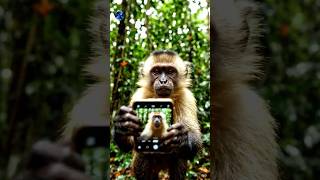 Naughty Baby Monkey Prank 😂 Funniest Animal ShortsBaby Monkey Being Cute &amp; Funny ❤️ #shorts @BNTOONX