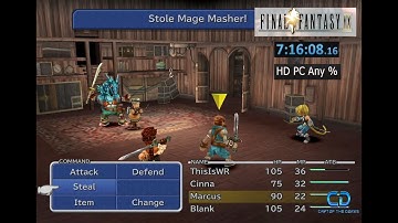 Speedrun World Record | Final Fantasy IX - PC/Any% | 7h16m08s