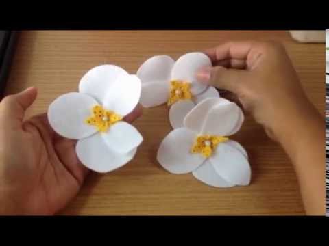 Vídeo: Como Fazer Orquídeas De Tecido