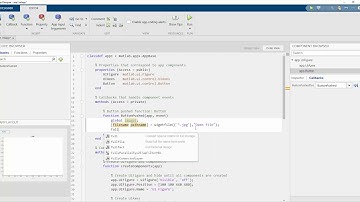 Matlab App designer Basic Open image File