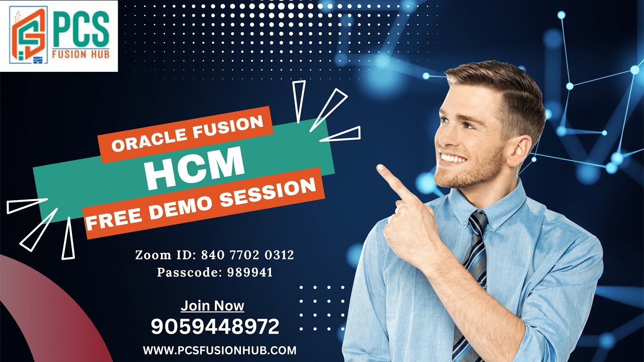 Oracle Fusion HCM Free Demo Session at PCS Fusion Hub