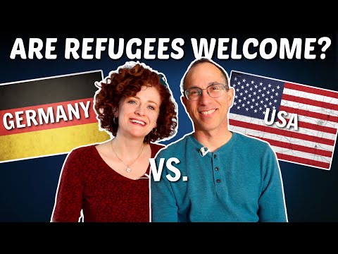 REFUGEES Germany vs. USA 🇩🇪 Who Welcomes More and How are They Treated Once they Arrive?