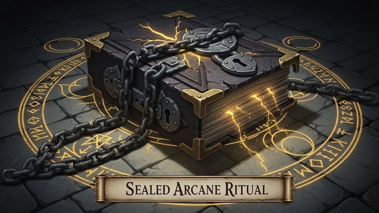 Sealed Arcane Ritual | Whispers in the Darkness