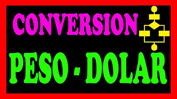 Algoritmo para convertir de pesos a dolares en pseint