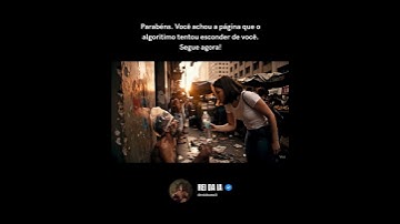 Parabéns Você achou a página que o algoritimo tentou esconder de você Segue agora! #googleveo3