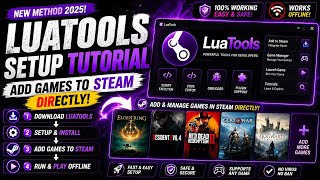 LuaTools Setup Tutorial 2026 | Add Games to Steam & Play Offline | Complete Installation Guide