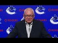 Vancouver Canucks President Jim Rutherford Media Availability after NHL Draft Lottery (May 5, 2026)