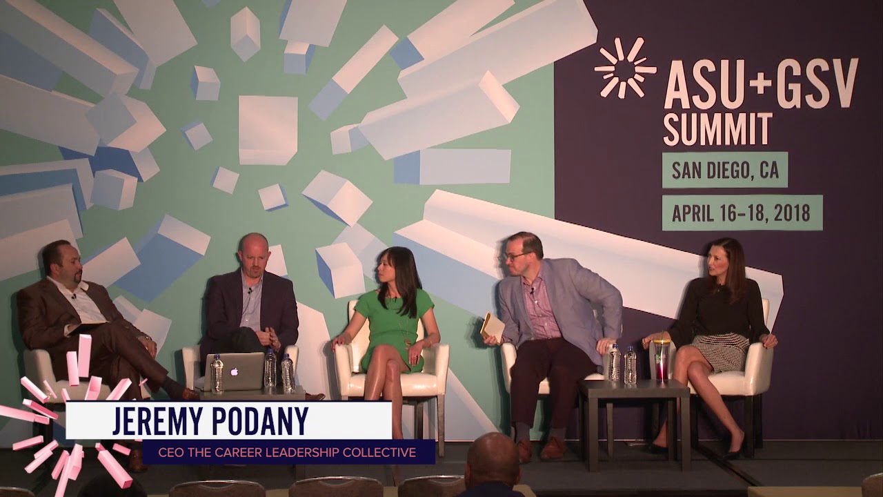ASU GSV Summit: FoT@W Panel: Transforming College Career Education