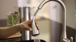 Haysfield™ Pulldown Kitchen Faucet with Reflex®  |  Moen Features Spotlight