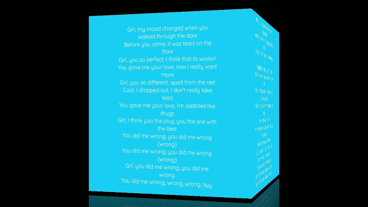 luh kel- wrong (lyrics)