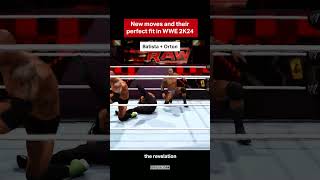 New Moves and Their Perfect Fit (WWE 2K24) 👌