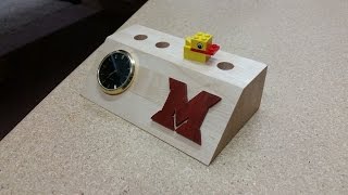 Building a Small Desk Clock - Merry Christmas Dr. Robinson!