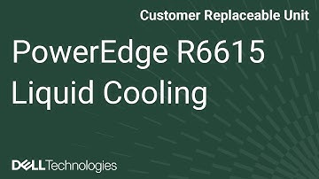 Dell PowerEdge R6615: Remove/Install Liquid Cooling Module