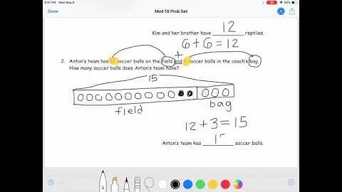 Friday Math (5/15)- Introduction to Tape Diagrams to Solve Word Problems