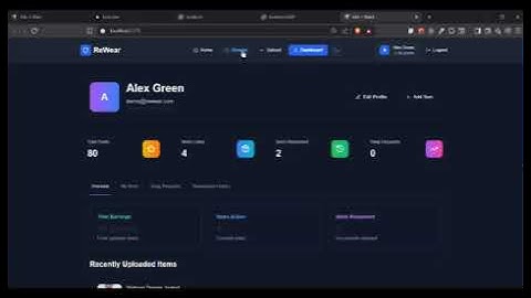 Odoo Hackathon Project ReWear