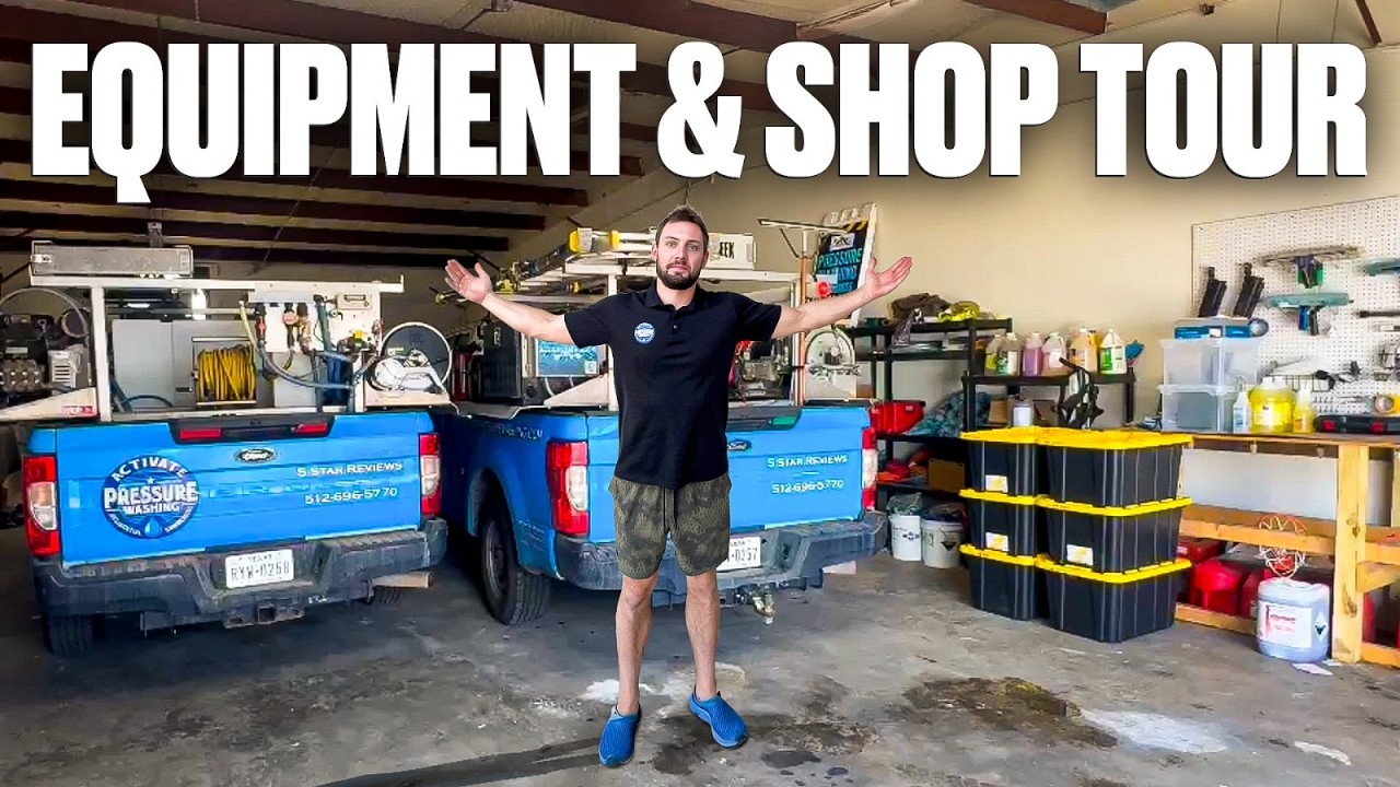 Оборудование для мойки под давлением и обзор цеха (что вам действительно нужно для начала)