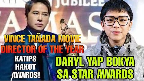 DARYL YAP BOKYA SA STAR AWARDS! VINCE TAADA MOVIE ...