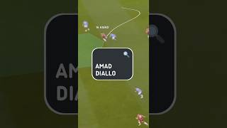 🔍 Amad Diallo on how to create more space