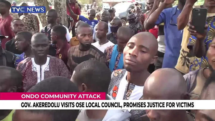 Governor Akeredolu Visits Ondo Community Attacked by Herdsmen, Promises Justice for Victims