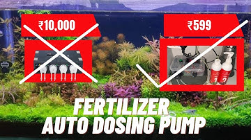 DIY Auto dosing pump for aquarium || DIY fertilizer dosing pump for planted tanks || YB Aquatics