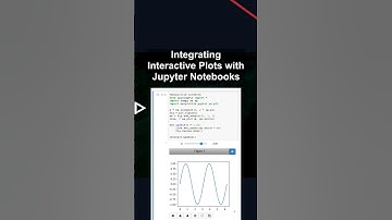 Integrating Interactive Plots with Jupyter Notebooks #ai #artificialintelligence #machinelearning