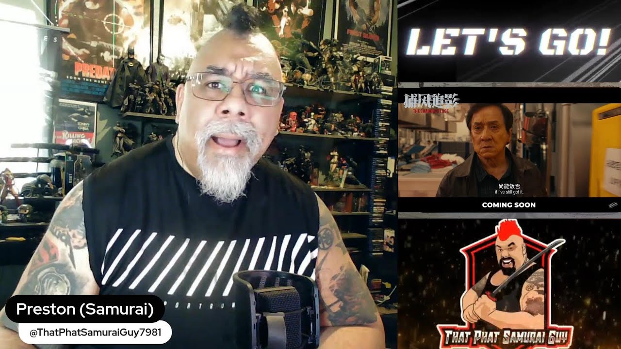 THE SHADOW'S EDGE (2025) OFFICIAL TRAILER REACTION | JACKIE CHAN MOVIE