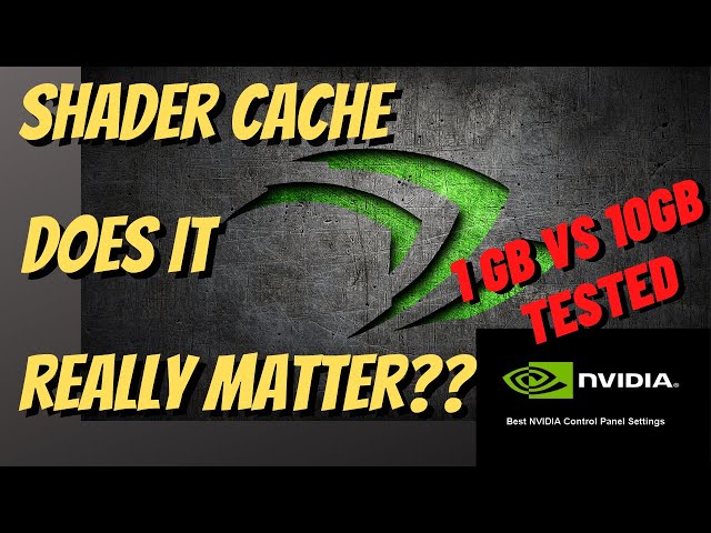 2023 Shader Cache Size For Gaming in it 