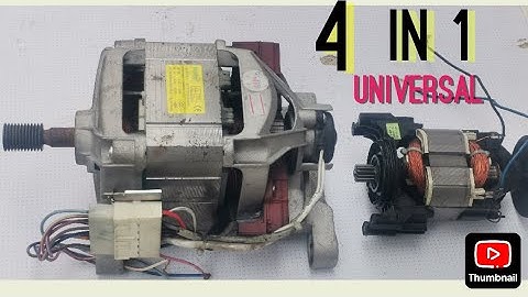 Washing machine motor to generator #universal motor # how to make high voltage generator #generator 