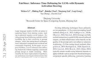 FairSteer: Inference Time Debiasing for LLMs with Dynamic Activation   Steering