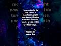 MANIFEST SUCCESS &amp; WONDERFUL LIFE AFFIRMATION #shorts #affirmations #manifestation #lawofattraction